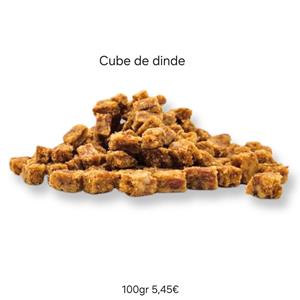 Putenwürfel - Hundefutter