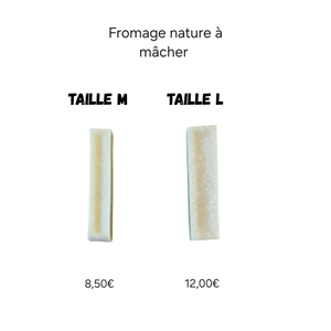 Naturkäse zum Kauen - Hundefutter